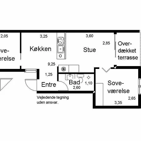 Apartament Hyggelig I Stueplan Med Internet I Sj557 *
